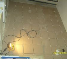 Pose fini debut de la coupe