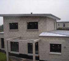 Vue de la façade sud