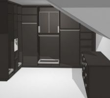 Proposition dressing schmidt en L   commode basse