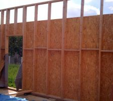 Garage porte de service