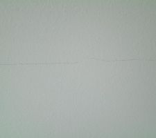 Deux plaque de placo qui se fissure dns le salon et une dans la cuisine