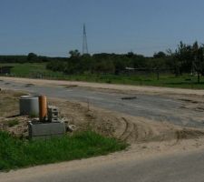 L'entr&eacute;e du lotissement