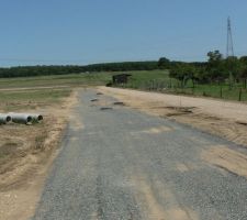 Oh le beau remblais que voil&agrave;!! A quand le macadam?