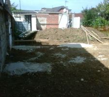 Massif longrine et demolition de la remise a la masse !