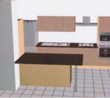 Plan 3D cuisine Nobilia