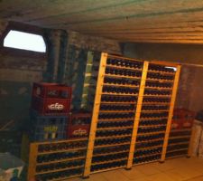 Une partie de la cave ...