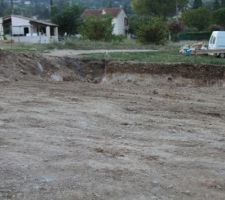 Le trou sans terre devant