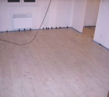 Pose presque terminée