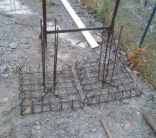 Armatures pour poteau, fait main !