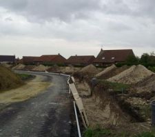 Vue du lotissement fin juillet 2011