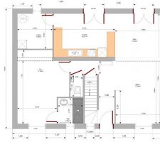 Plan provisoire du Rez de chaussée