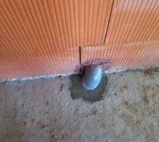 Coude PVC pour aération vide sanitaire