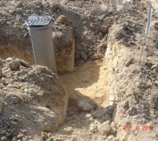 Tranchée tout-à-l'égout