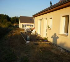 Terrasse en cours