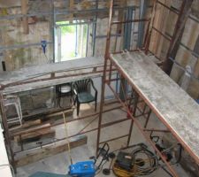 Le vide sur salon, vertige..