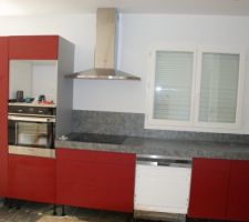 Pose de la cuisine
