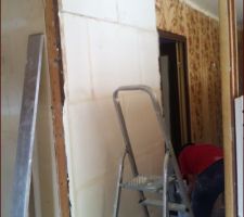 Porte des WC rebouches