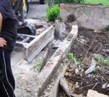 Un coup de pelleteuse et tout s'en va