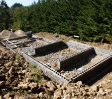 Sous sol en cours de construction....