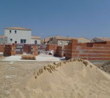 Début de l?élévation...