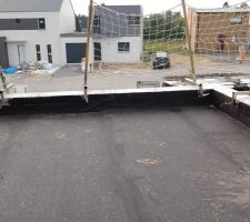 Mise en place de l'&eacute;tancheit&eacute;