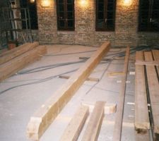 Découpe bois pour mezzanine