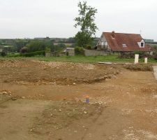 Vue sur notre futur terrain ! R&eacute;servation faite