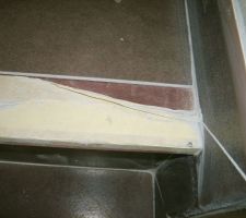 Margelles des escaliers des chambres, faites en bois