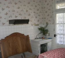 Cuisine avant demolition
