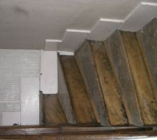 Escalier avant demolition