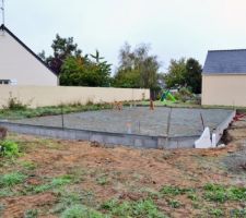 La dalle en cours !