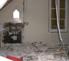 1er etage en cours de demolition
