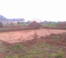 Phase décapage et accès chantier