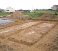 Fonds de fouille   parking