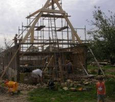 1ère ferme posée!!!