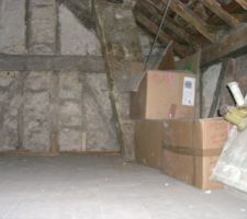 1er étage après démolition