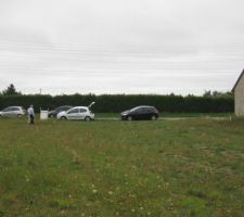 Vue extrémité du terrain