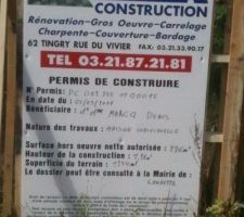 Permis de construire