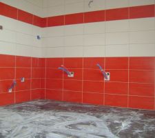 Faience salle de bain du haut