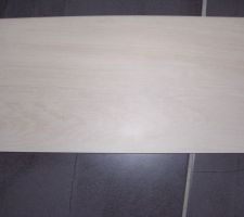 Futur carrelage tr&eacute;s clair style parquet....