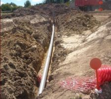 Tranchée Eau de pluie