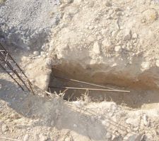 Le rattrapage pour leur erreur de trac&eacute; des fondations