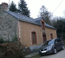 Toiture vue de devant