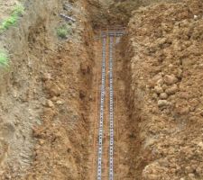 Ferraillage avec cales