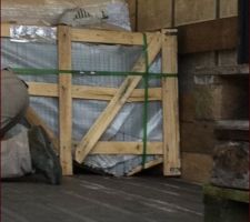 Ma livraison de pierre , enfin!