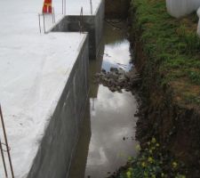 Les douves sans la passerelle
