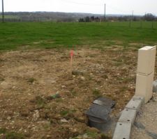 Compteur Erdf en limite lot 2 et 3 eau de pluie telephone lot 2