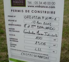 Permis de construire ok