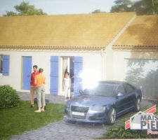 La maison ressemblera à peu près à ça