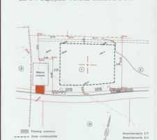 Choix du terrain
Plan de masse